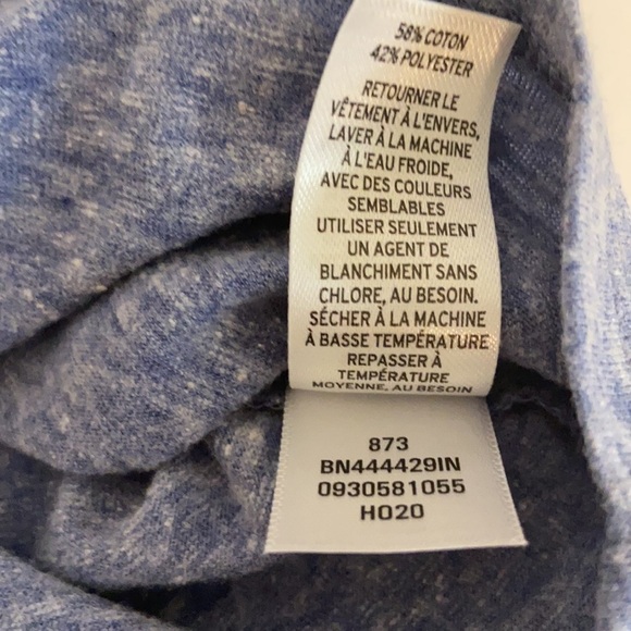 TUCKER + TATE Baby Blue Holiday Long Sleeve Shirt Size 6 Months NWT - Picture 7 of 7